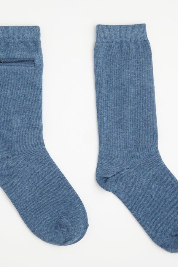 Calcetines de bambú unisex con bolsa oculta - Image 18
