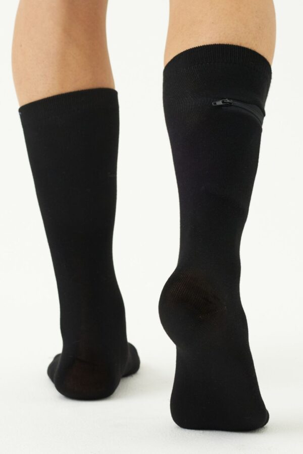 Calcetines de bambú unisex con bolsa oculta - Image 13