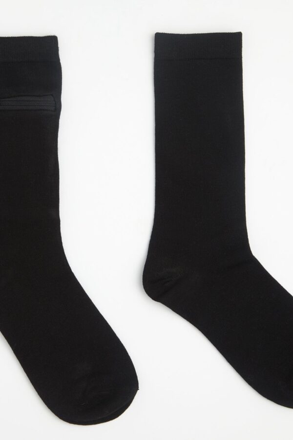 Calcetines de bambú unisex con bolsa oculta - Image 12