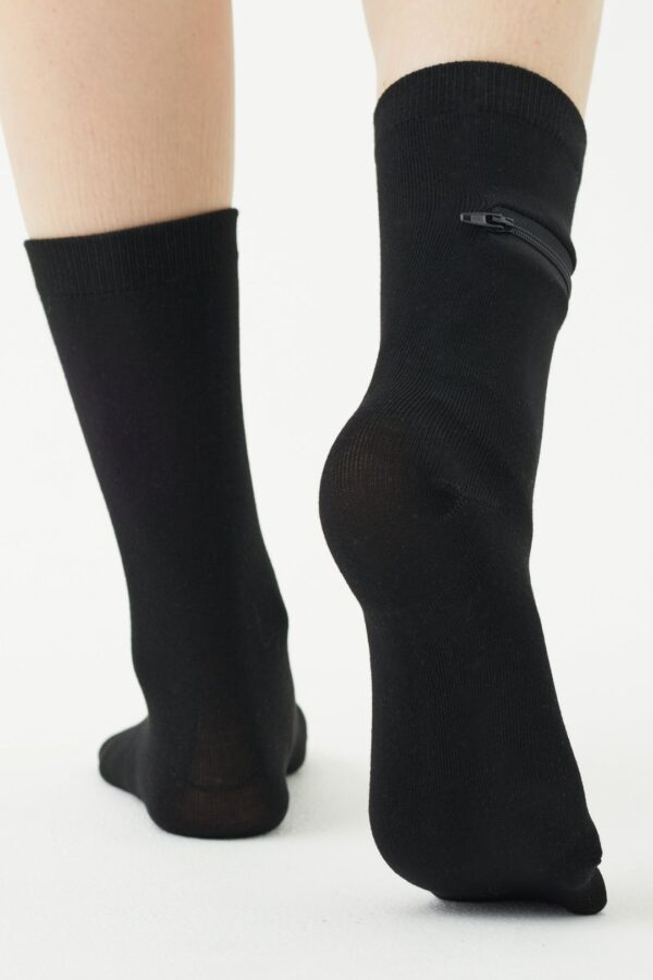 Calcetines de bambú unisex con bolsa oculta - Image 10