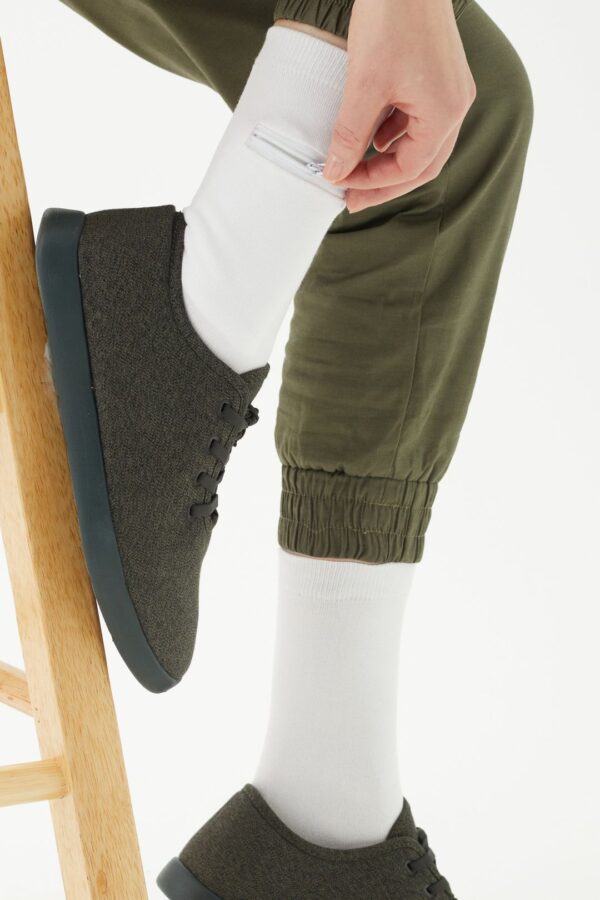 Calcetines de bambú unisex con bolsa oculta - Image 4