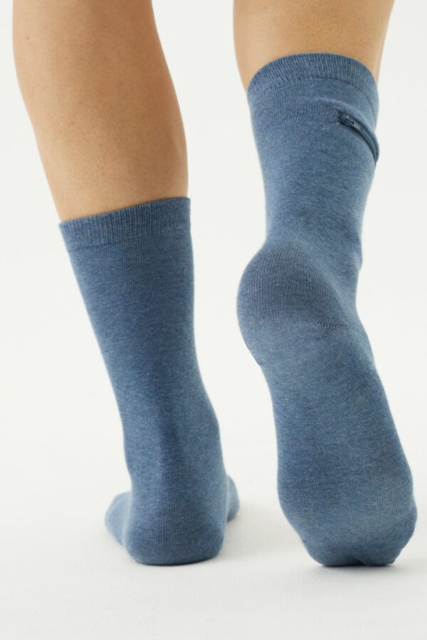 Calcetines de bambú unisex con bolsa oculta - Image 19