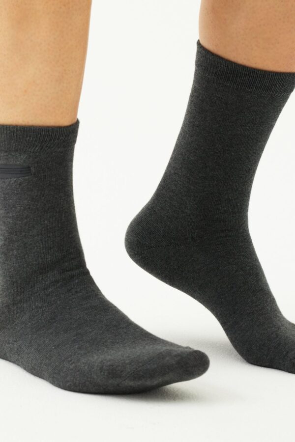 Calcetines cortos de bambú unisex con bolsa oculta - Image 15