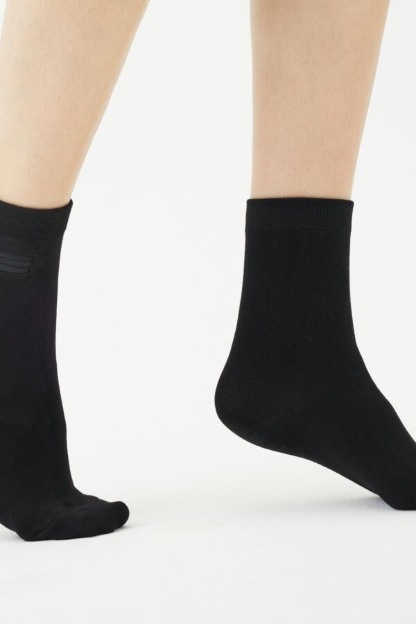 Calcetines cortos de bambú unisex con bolsa oculta - Image 27