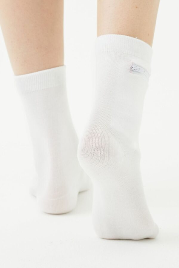 Calcetines cortos de bambú unisex con bolsa oculta - Image 3