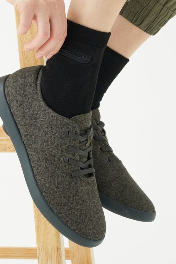 Calcetines cortos de bambú unisex con bolsa oculta - Image 23