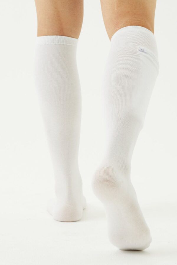 Calcetines largos de bambú unisex con bolsa oculta - Image 13