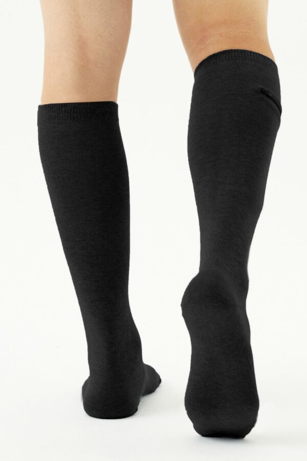 Calcetines largos de bambú unisex con bolsa oculta - Image 20