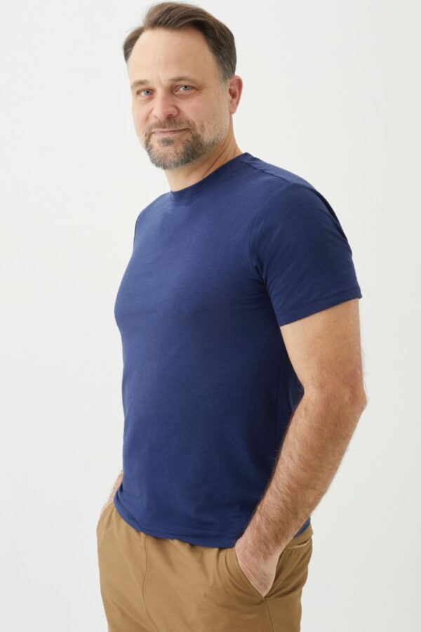 Playera Manga Corta Cuello Redondo para Hombre - Image 12
