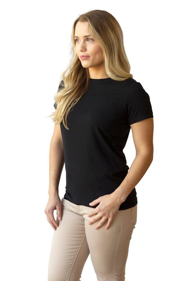 Playera Manga Corta Cuello Redondo para Mujer - Image 6