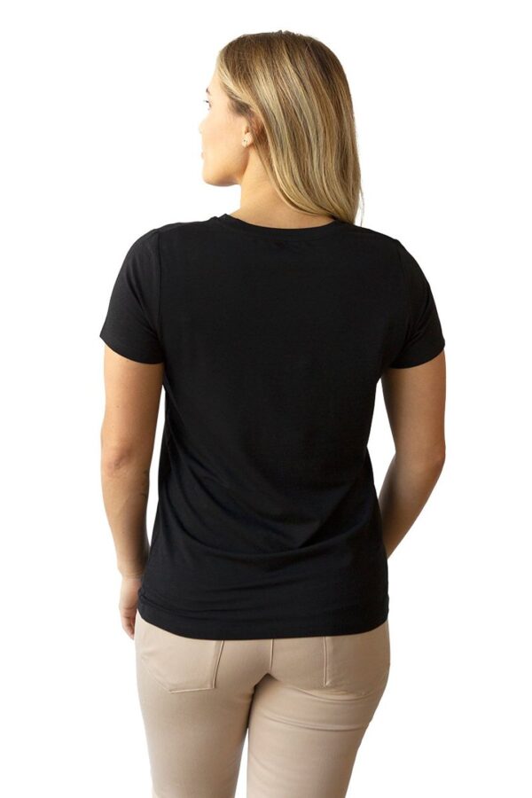Playera Manga Corta Cuello Redondo para Mujer - Image 5