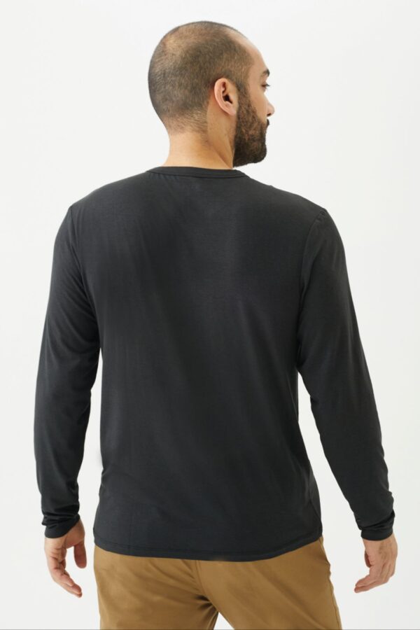 Playera Manga Larga Henley para Hombre - Image 22