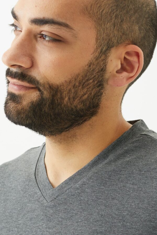 Playera Manga Larga Cuello en V para Hombre - Image 19