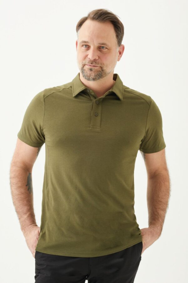 Playera Manga Corta Polo para Hombre - Image 4