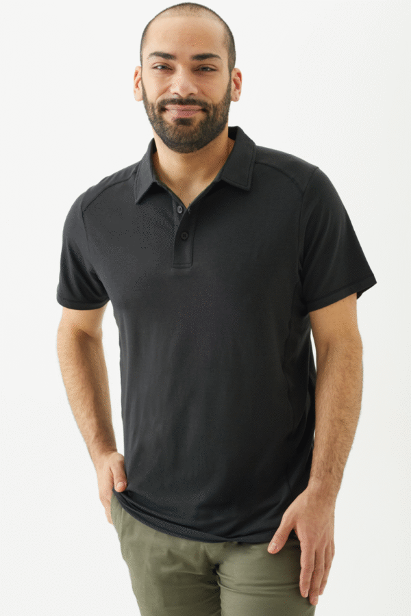 Playera Manga Corta Polo para Hombre