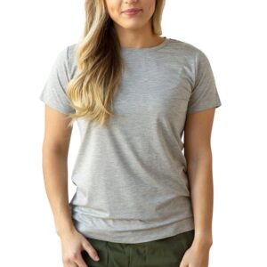 Playera Manga Corta Cuello Redondo para Mujer